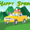 happy spring jigsaw puzzle