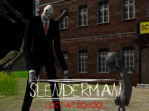 Slenderman in der Schule verloren