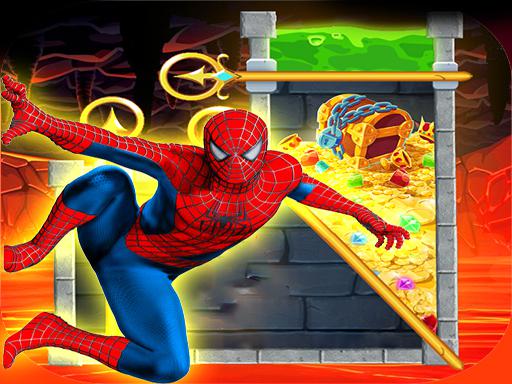 Spiderman Rescue – Pin-Pull-Herausforderung