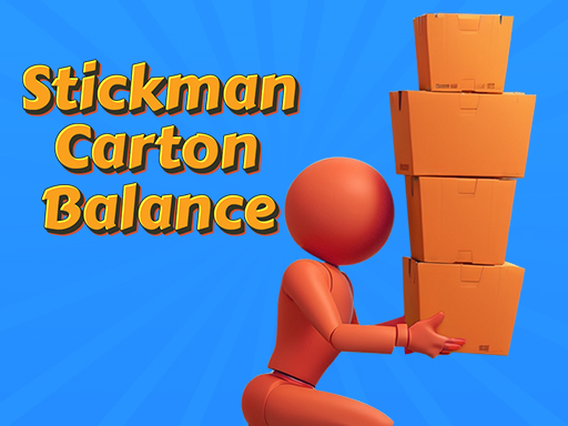 StickMan Cartoon Gleichgewicht