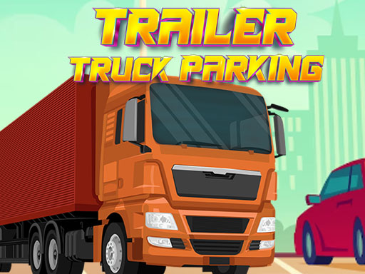 Parkplatz für LKW-Anhänger