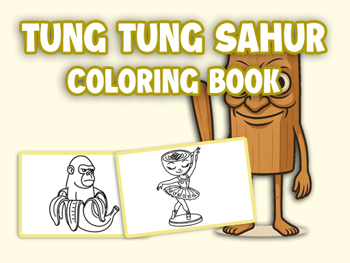Tung Tung Sahur Malbuch