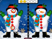 Winter Finde den Unterschied